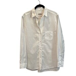 Grayson The Hero White Cotton Button Down Shirt Size 03 Long Sleeve Pocket Top